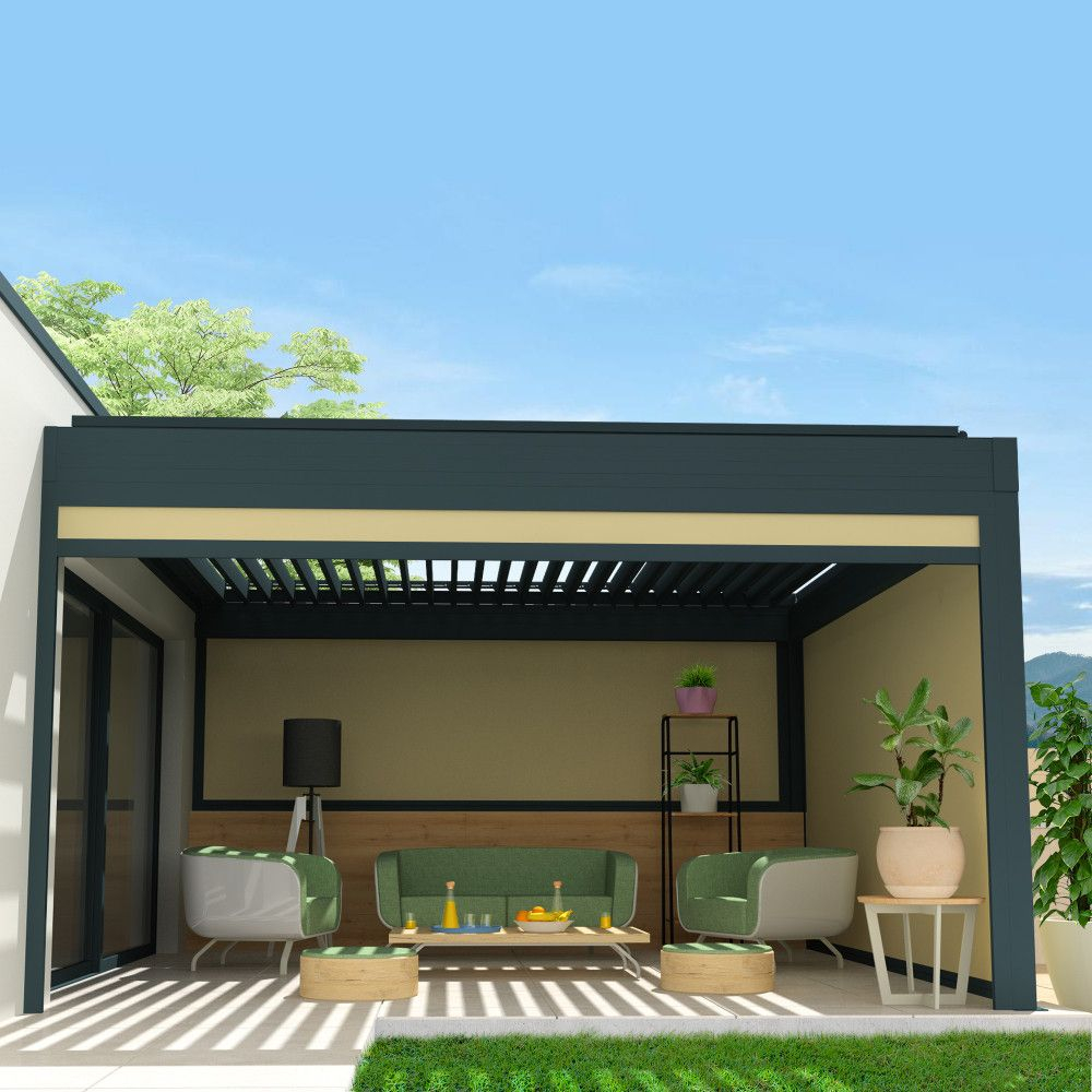 Coffre à coulisses pour pergola SPINELLE et HYLIA sur-mesure INTERSUN - 6