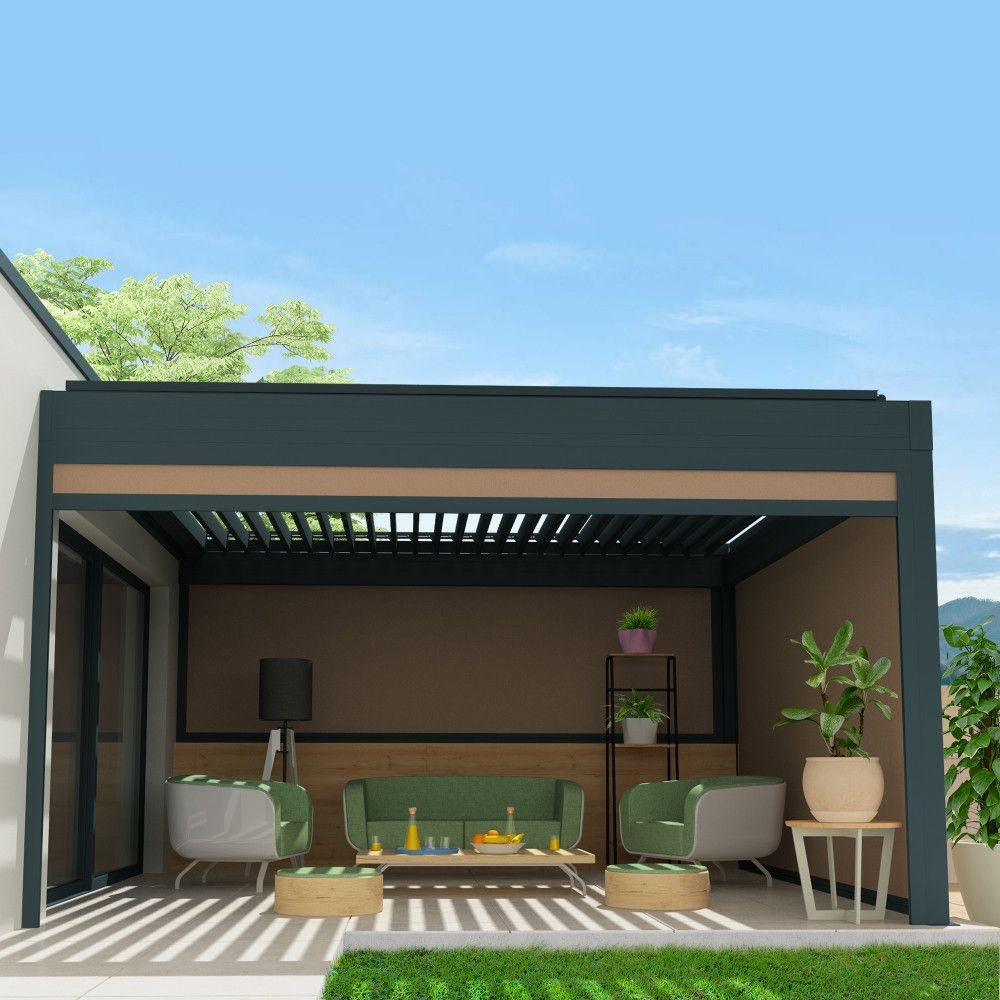 Coffre à coulisses pour pergola SPINELLE et HYLIA sur-mesure INTERSUN - 5