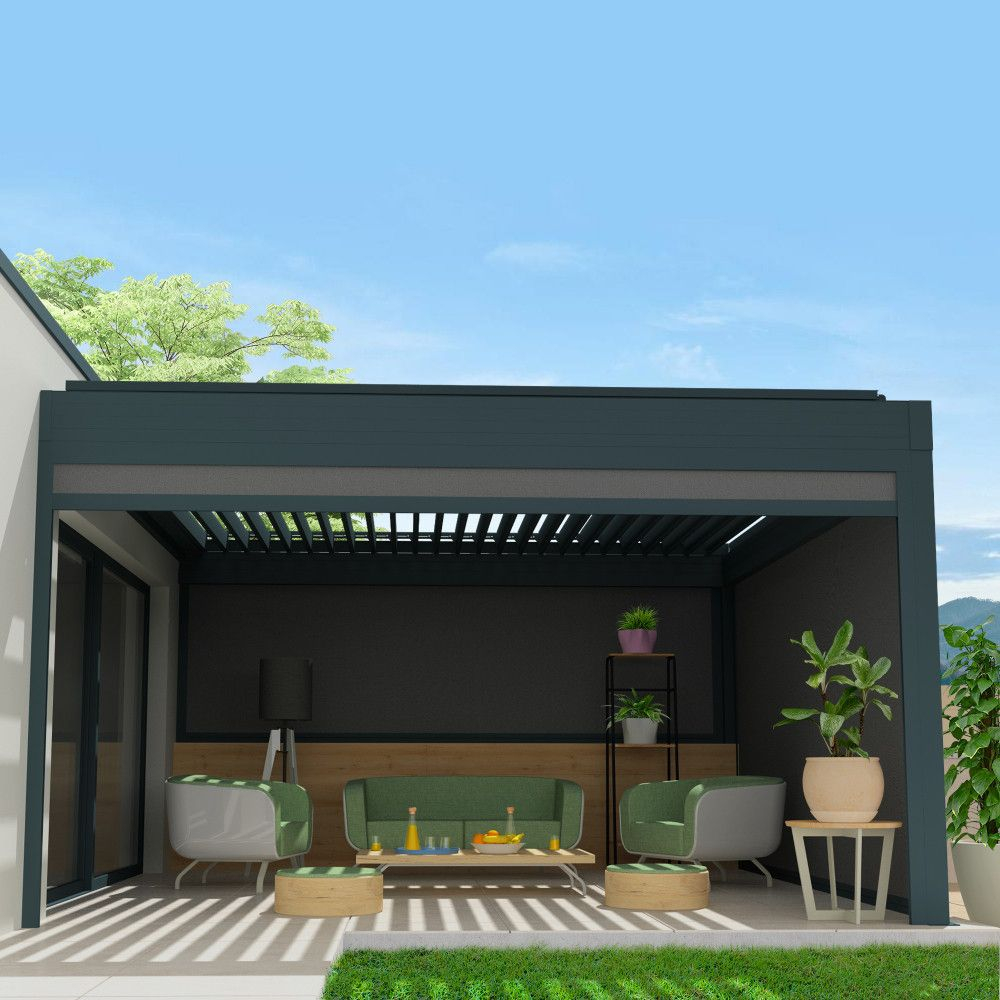 Coffre à coulisses pour pergola SPINELLE et HYLIA sur-mesure INTERSUN - 4