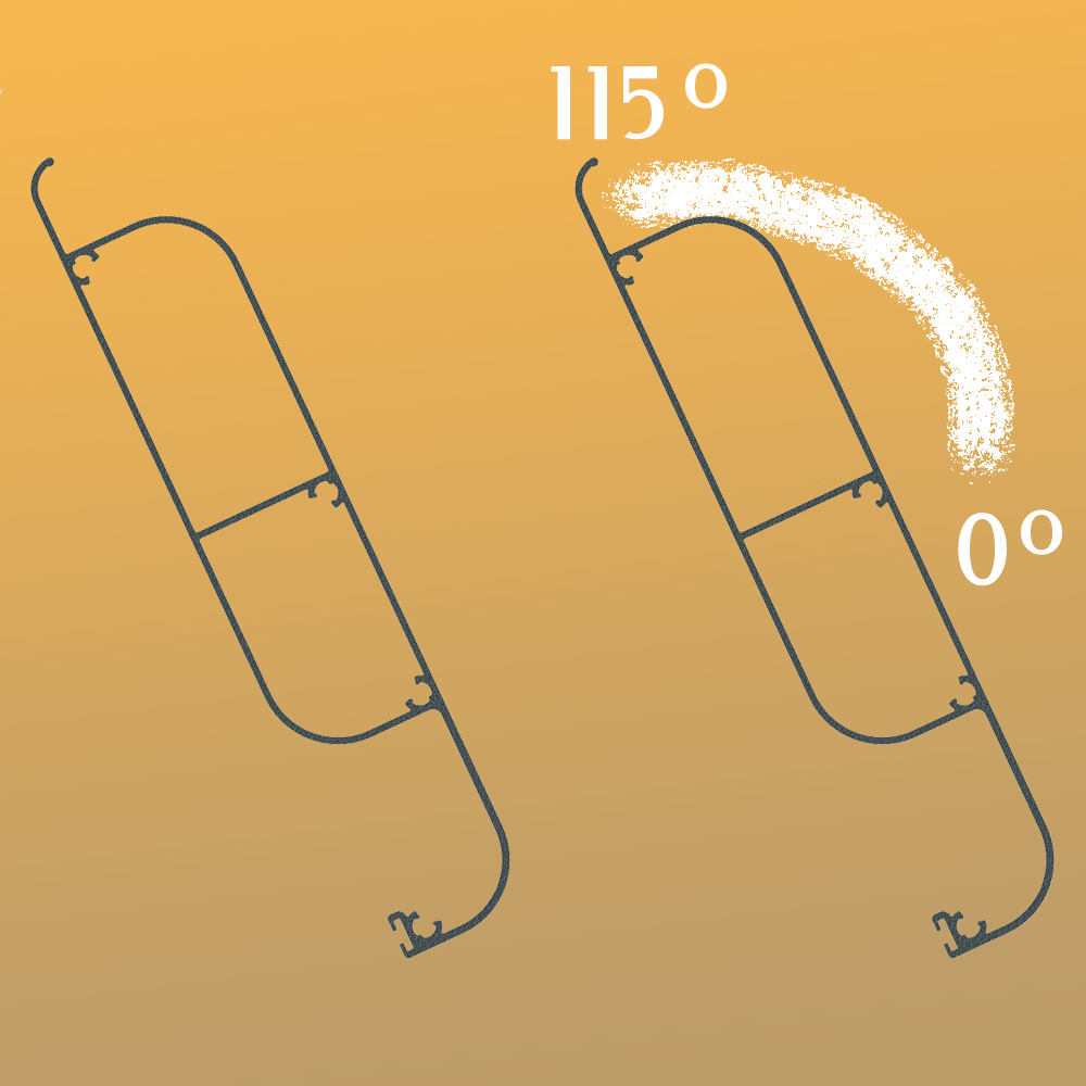 Pergola bioclimatique SPINELLE – 4,50x4,987 M – Double vérin à télécommande INTERSUN - 6